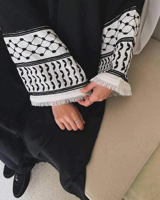 Palestinian Embroidered Ramadan Abaya