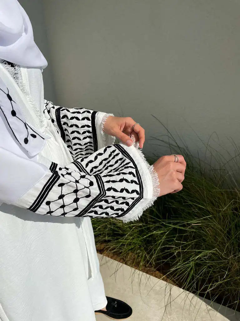 Palestinian Embroidered Ramadan Abaya