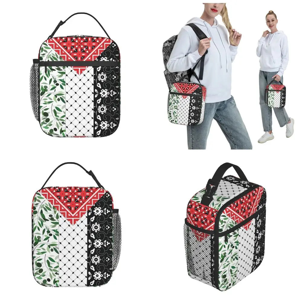 Palestine Flag . Lunch Bags .