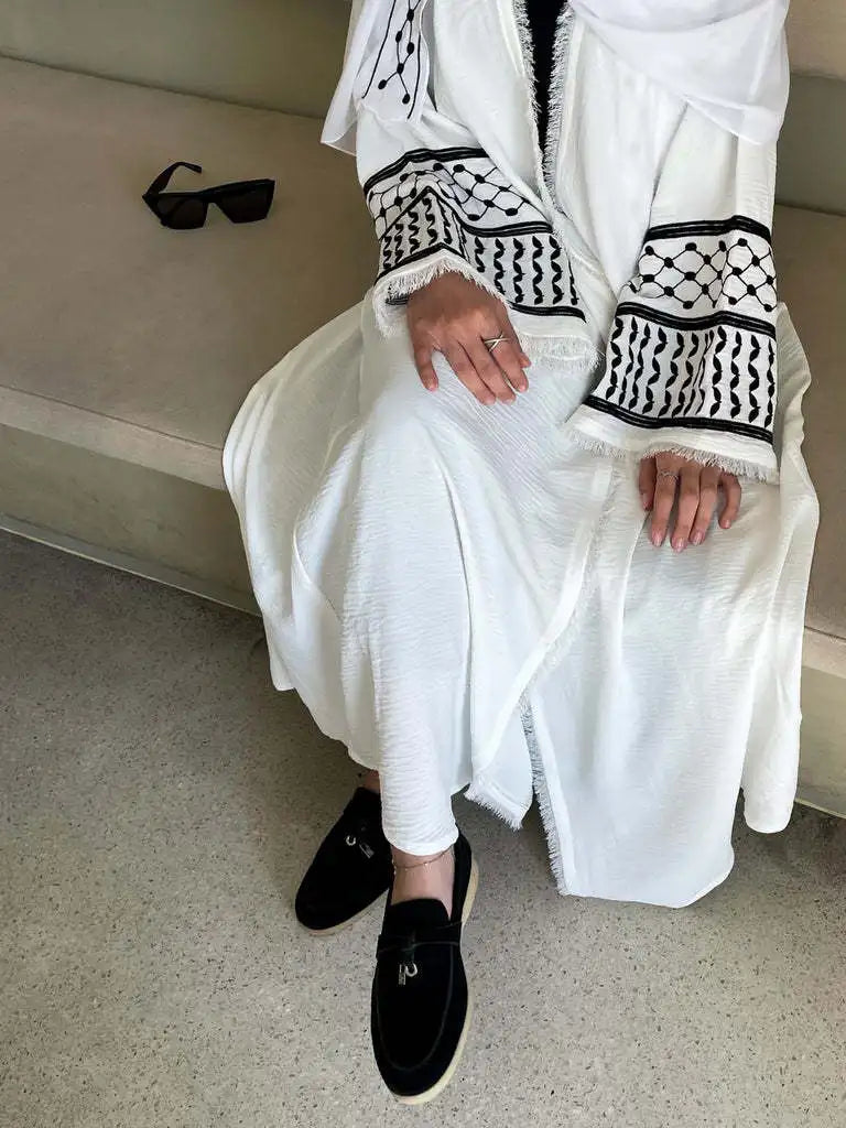 Palestinian Embroidered Ramadan Abaya