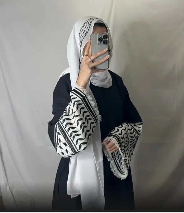 Palestinian Embroidered Ramadan Abaya