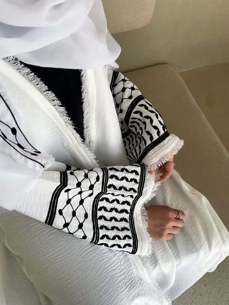 Palestinian Embroidered Ramadan Abaya